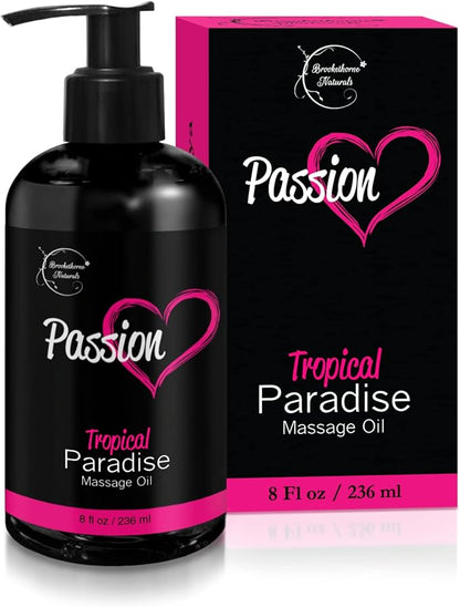ROGER 9PM Warm-Up Massage Oil, 236 ml